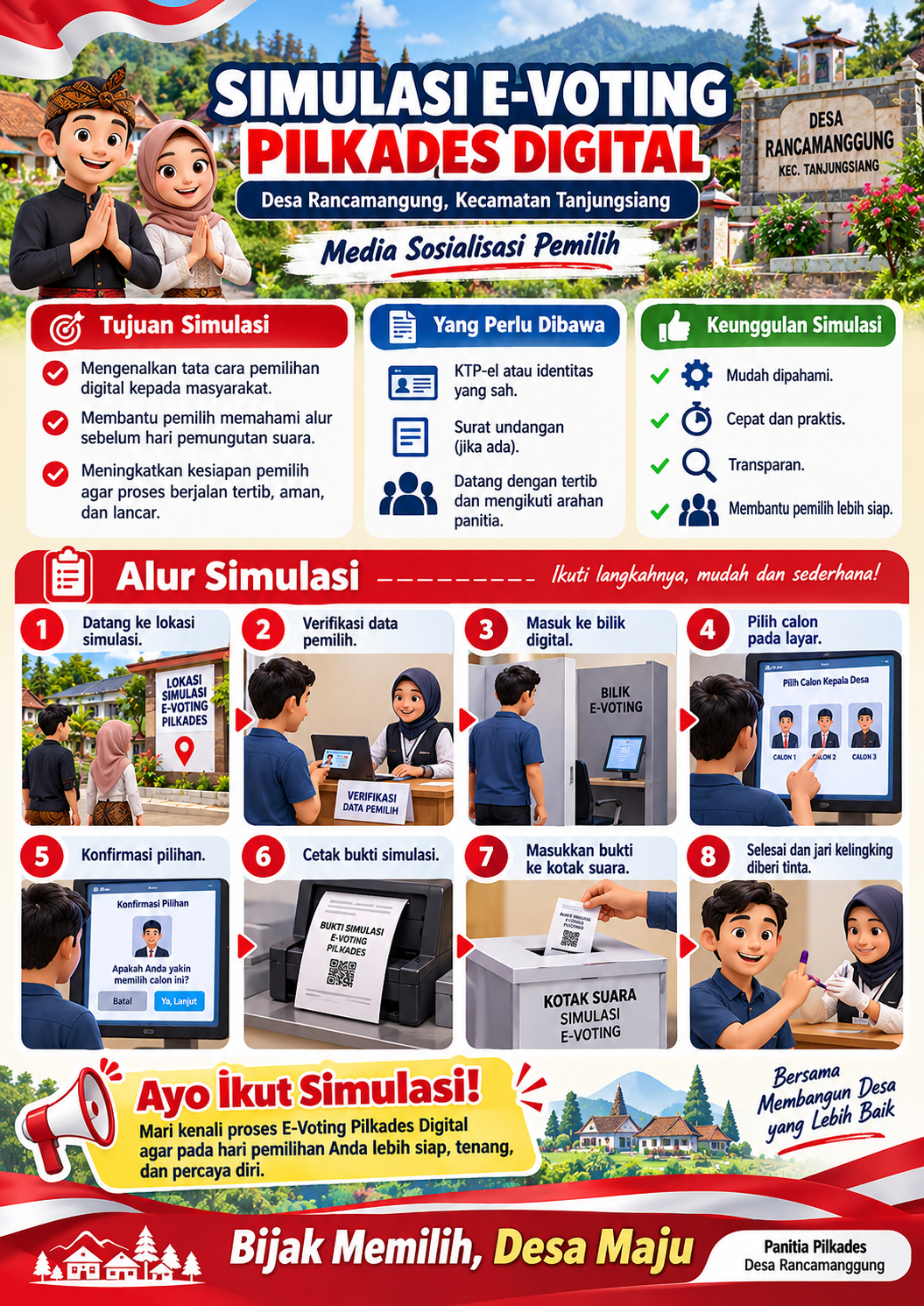 Maskot Pilkades Darmaga